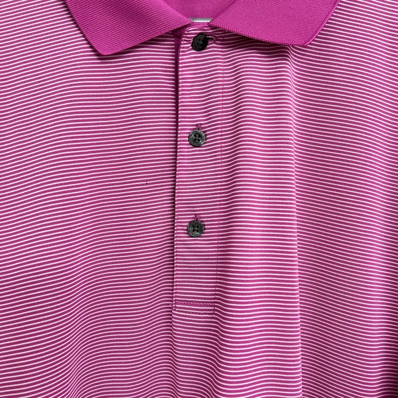 Nicklaus Golf Polo Pink Microstripe Shirt‎ Size XXL - Picture 8 of 8
